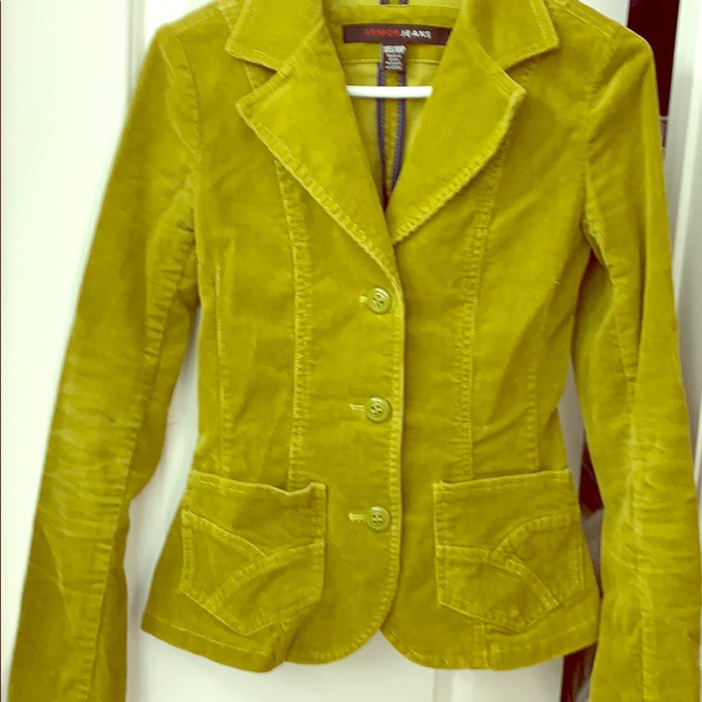 Corduroy blazer